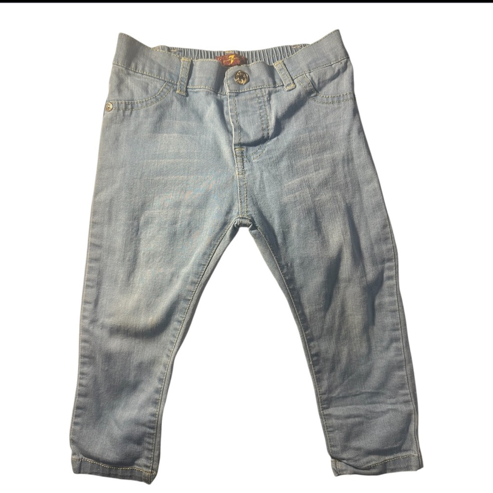 7 For All Mankind Toddler girl Jeans, Size 24
Months, Blue